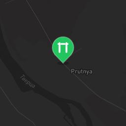 Map showing where Budovskoe - Street Workout Park - MCafe is