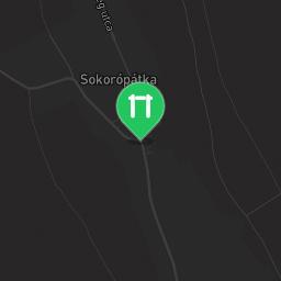 Map showing where Sokorópátka - Focipálya is