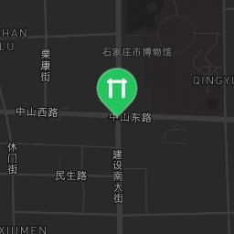 Map showing where Public gym park - Shijiazhuang - Calisthenics workout is
