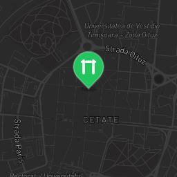 Map showing where Outdoor Gym Timișoara is