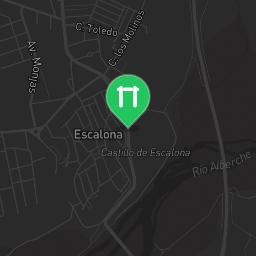 Map showing where Bodyweight fitness - Escalona - Calisthenics workout is