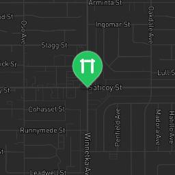 Map showing where Winnetka - Calisthenics Gym - Sutter Middle School is