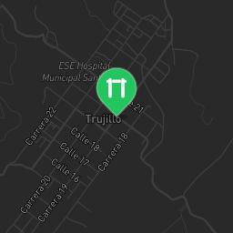 Map showing where Outdoor gym - Trujillo - Calisthenics workout is