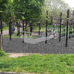 Map showing where London - Calisthenics Park - Westbourne Green Open Space is