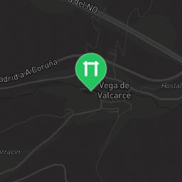 Map showing where Outdoor workout - Vega de Valcarce - Calisthenics workout is