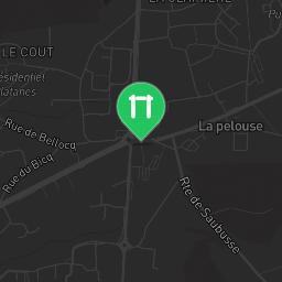 Map showing where Calisthenics Park Saint-Geours-de-Maremne is