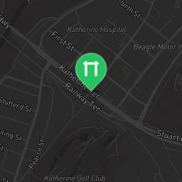 Map showing where Katherine - Outdoor Exercise Gym - Giles St is