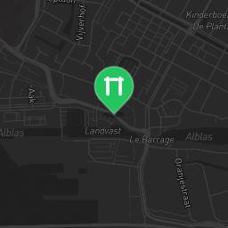 Map showing where Alblasserdam - Outdoor Fitness Station - Lammetjeswiel is