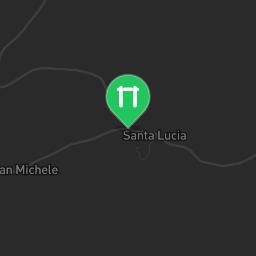 Map showing where Parco delle Terme di Santa Lucia - Percorso salute is