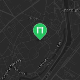 Map showing where Calisthenics park Sint-Rochus is