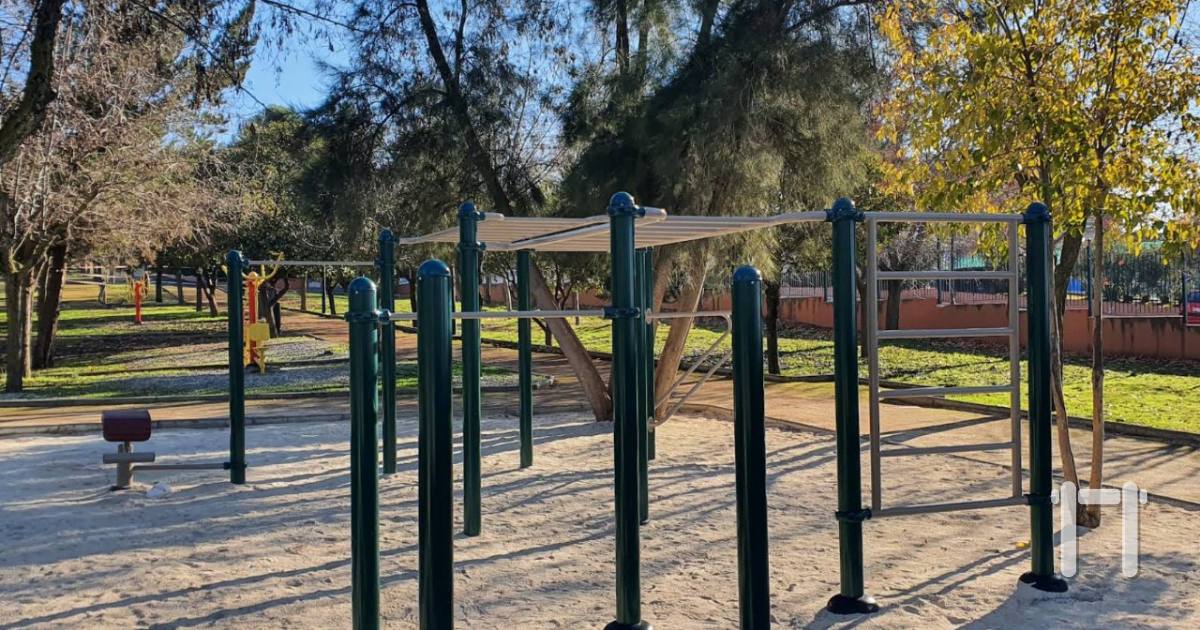 Parque Cuesta Blanca, Cájar — outdoor calisthenics spot in Granada
