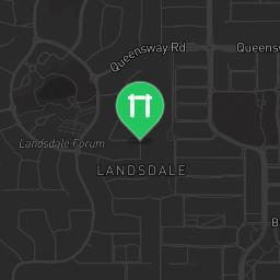 Map showing where Warradale Park - Landsdale is