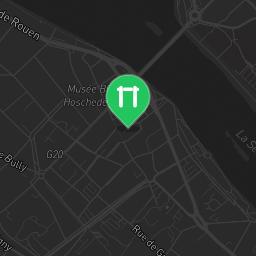 Map showing where Outdoor workout - Vernon - Calisthenics workout is