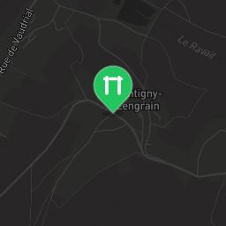 Map showing where Bodyweight training - Montigny-Lengrain - Calisthenics workout is