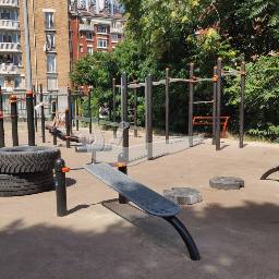 Calisthenics spot Paris - Street Workout Park - 20. Arrondissement