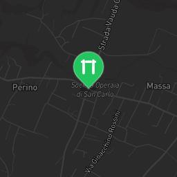 Map showing where Outdoor Gym Parco di spinerano is