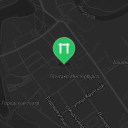 Map showing where Chernyakhovsk - Street Workout Park - 238151 is