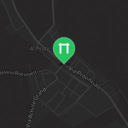 Map showing where Outdoor Gym Voghiera is