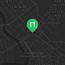 Map showing where Outdoor gym - Santa Rita do Sapucaí - Calisthenics workout is