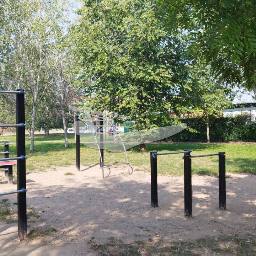 Map showing where Vimodrone - Outdoor Exercise Station - Parco Viale Martesana is
