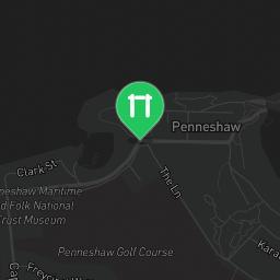 Map showing where Outdoor Gym Penneshaw youth & community park is