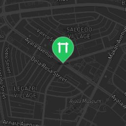 Map showing where Makati - Street Workout Park - BCJ Laundry Services is