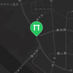 Map showing where Lishui - Street Workout Park - China is