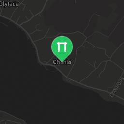Map showing where Chania Calisthenics Outdoor Sport Anlage is