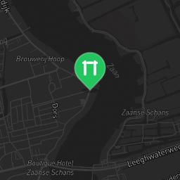 Map showing where Zaandijk - Calisthenics Park - Morgenstarstraat is