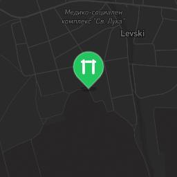 Map showing where Varna - Calisthenics Park -"Chernorizets Hrabar" school is