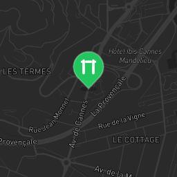 Map showing where Aire de fitness en accès libre is