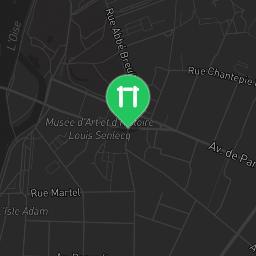 Map showing where Parc Street Workout L'Isle-Adam is