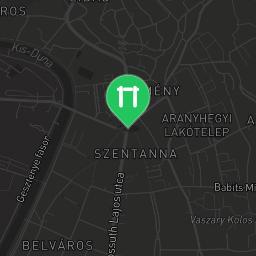 Map showing where Bodyweight workout - Esztergom - Calisthenics workout is