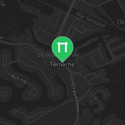 Map showing where Outdoor Gym Terherne is