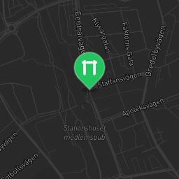 Map showing where Bodyweight gym - Knivsta - Calisthenics workout is