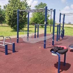 Map showing where Parco Calisthenics Corlo is