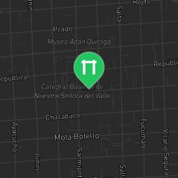 Map showing where Outdoor Fitness Lago el Jumeal is