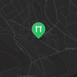 Map showing where Outdoor Fitness Parco di lanzo lungo Tesso is