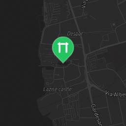 Map showing where Area Fitness Calisthenics - Lazise Parco Zappo is