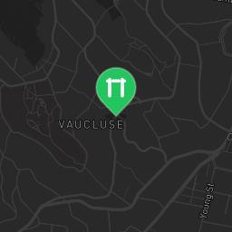 Map showing where Sydney - Outdoor Exercise Gym - Christison Park is