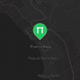Map showing where Parque Antonio Gómez Felipe is