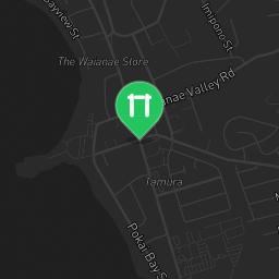 Map showing where Hawaii - Waiʻanae - Calisthenics Park - Maili Beach Park is