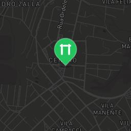 Map showing where Bodyweight gym - Laranjal Paulista - Calisthenics workout is