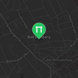 Map showing where Bad Camberg - Calisthenics Gym - Kreuzkapelle is