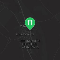 Map showing where Outdoor gym - Villalbilla de Burgos - Calisthenics workout is