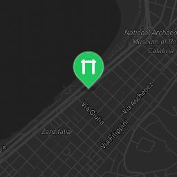 Map showing where Reggio Calabria - Outdoor Fitnesssstation - Lido is
