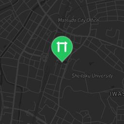 Map showing where Bodyweight gym - Matsudo Shi - Calisthenics workout is