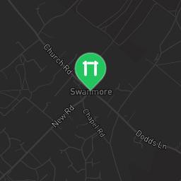 Map showing where Pull up bars New Road Rec is