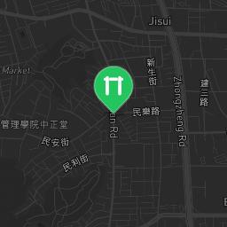Map showing where Outdoor gym - Zhonghe District - Calisthenics workout is