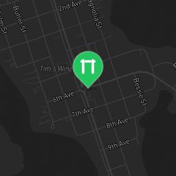 Map showing where Public gym park - Windermere - Calisthenics workout is